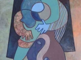 Blauwe dans-a021