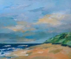 Strand en zee bij Groet