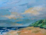 Strand en zee bij Groet