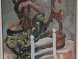 thea in peignoir