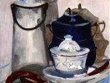 blauw wit